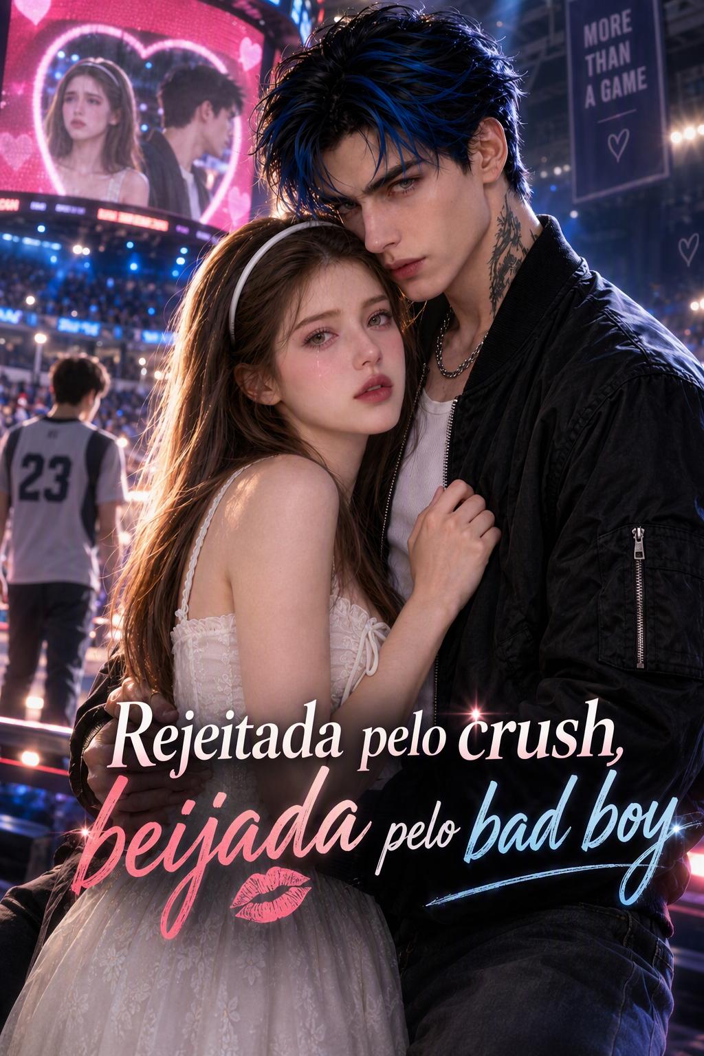 Rejeitada pelo crush, beijada pelo bad boy