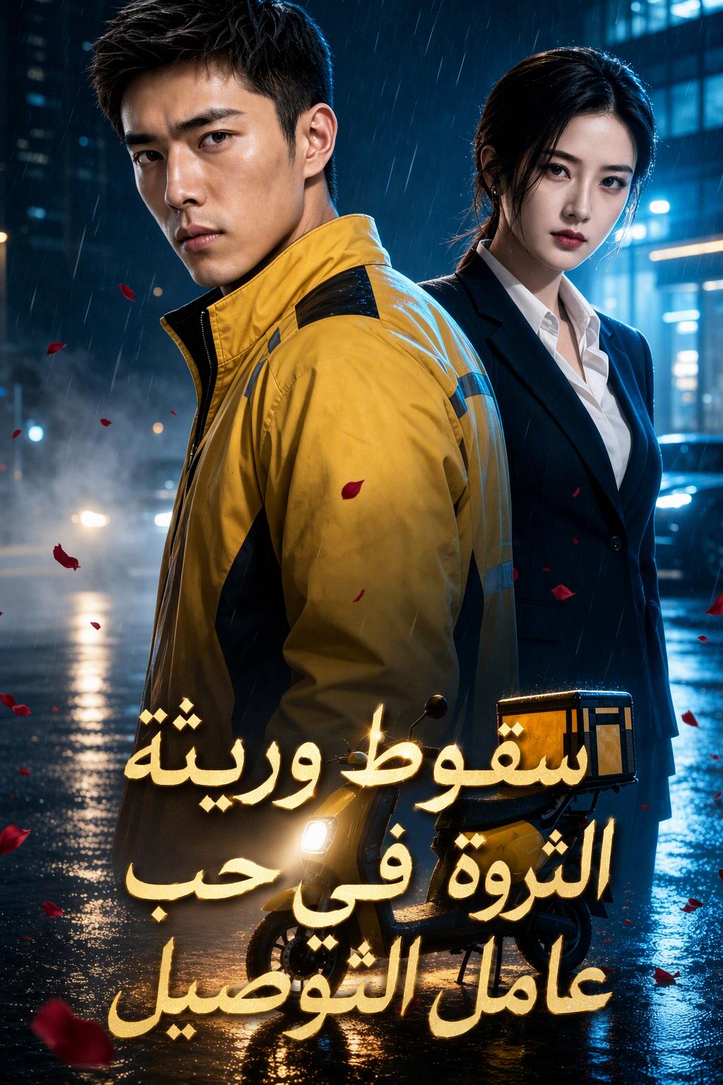 سقوط وريثة الثروة في حب عامل التوصيل