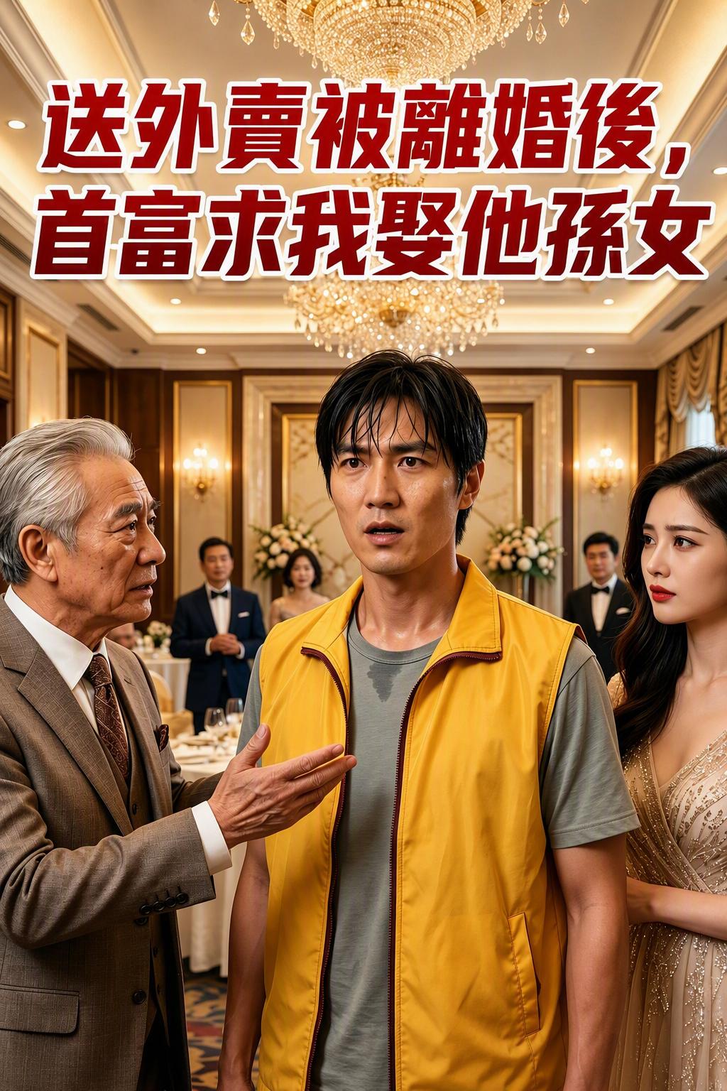 送外賣被離婚後，首富求我娶他孫女