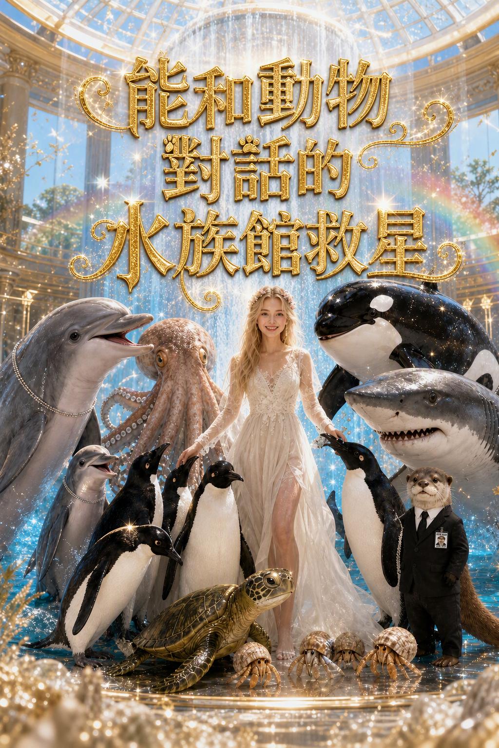 与海洋生物交谈、拯救水族馆的人