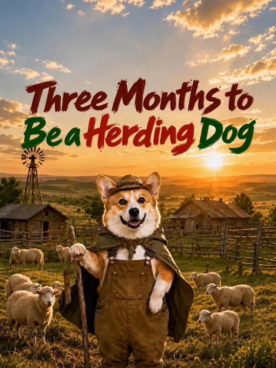 Three Months to Be a Herding Dog