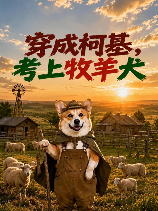 穿成柯基，考上牧羊犬