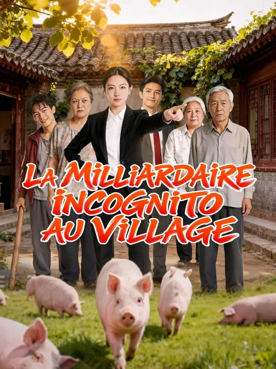 La milliardaire incognito au village