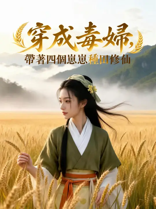 穿成毒婦，帶著四個崽崽種田修仙