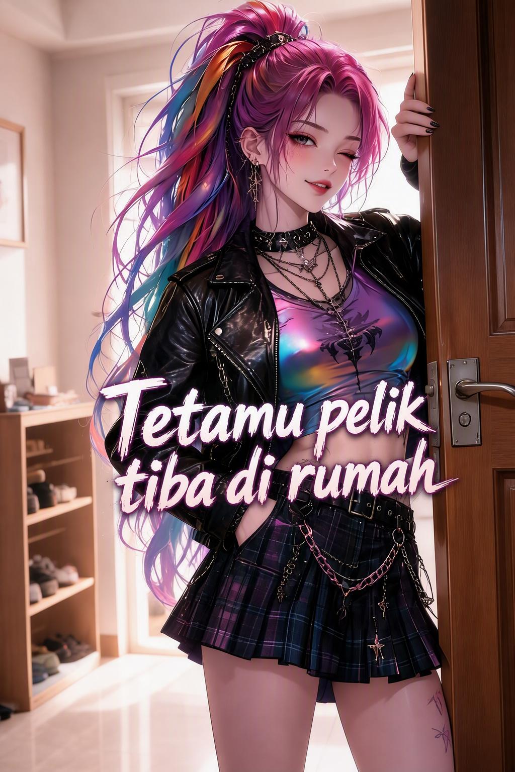 Tetamu pelik tiba di rumah