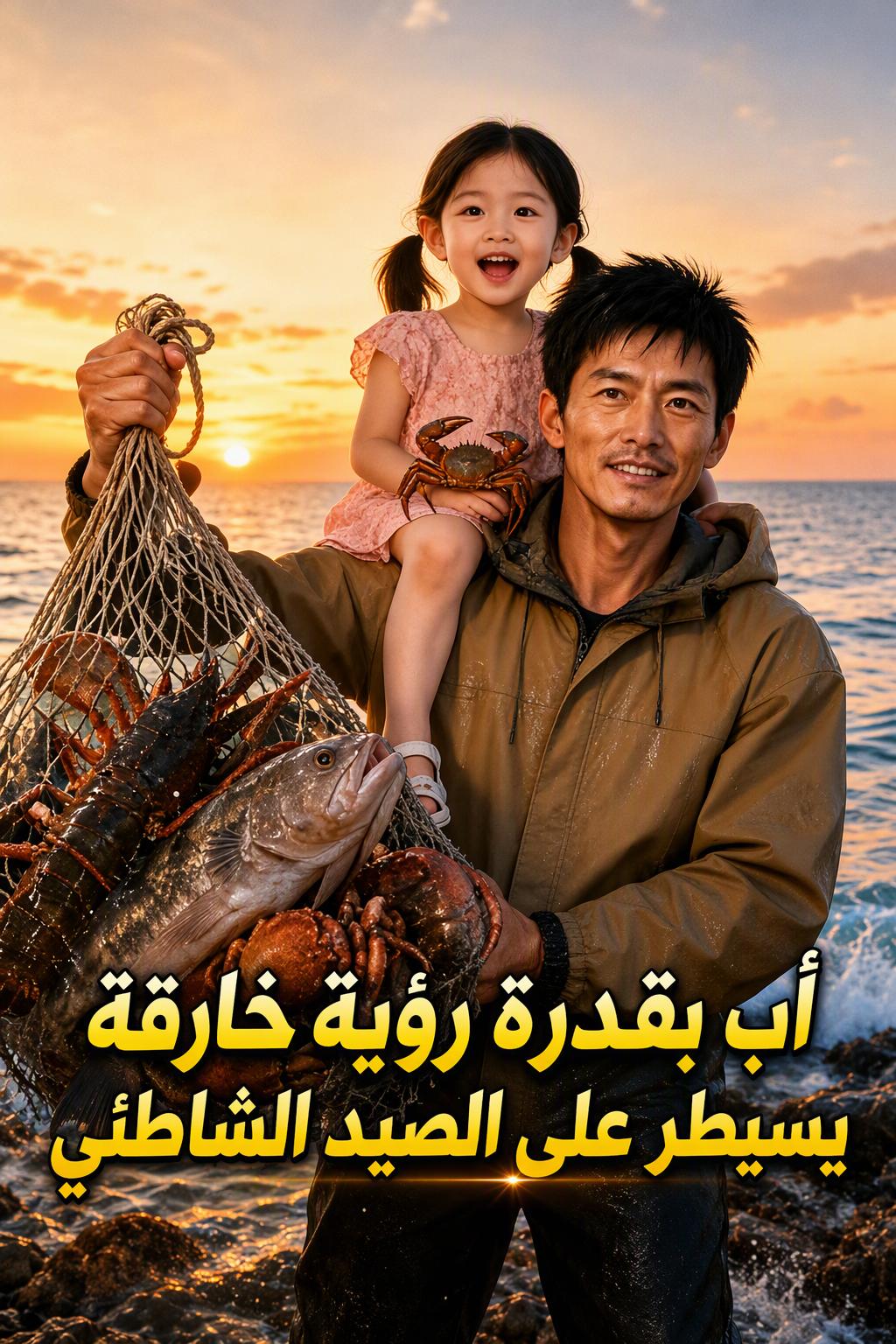 الأب الخارق للبصر يصبح ملك جمع ثمار البحر