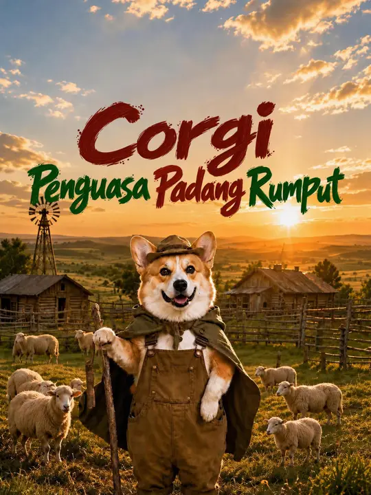 Corgi Penguasa Padang Rumput