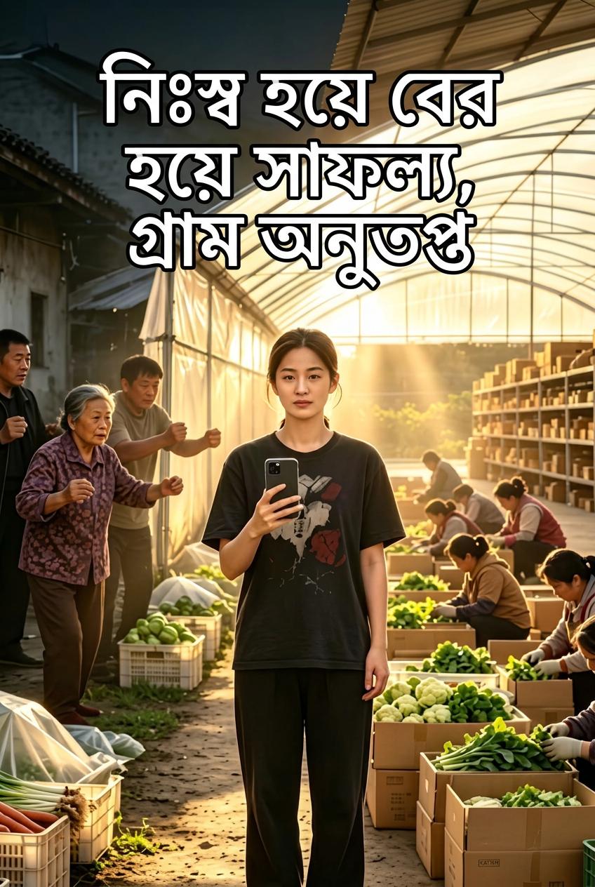 নিঃস্ব হয়ে বের হয়ে সাফল্য, গ্রাম অনুতপ্ত