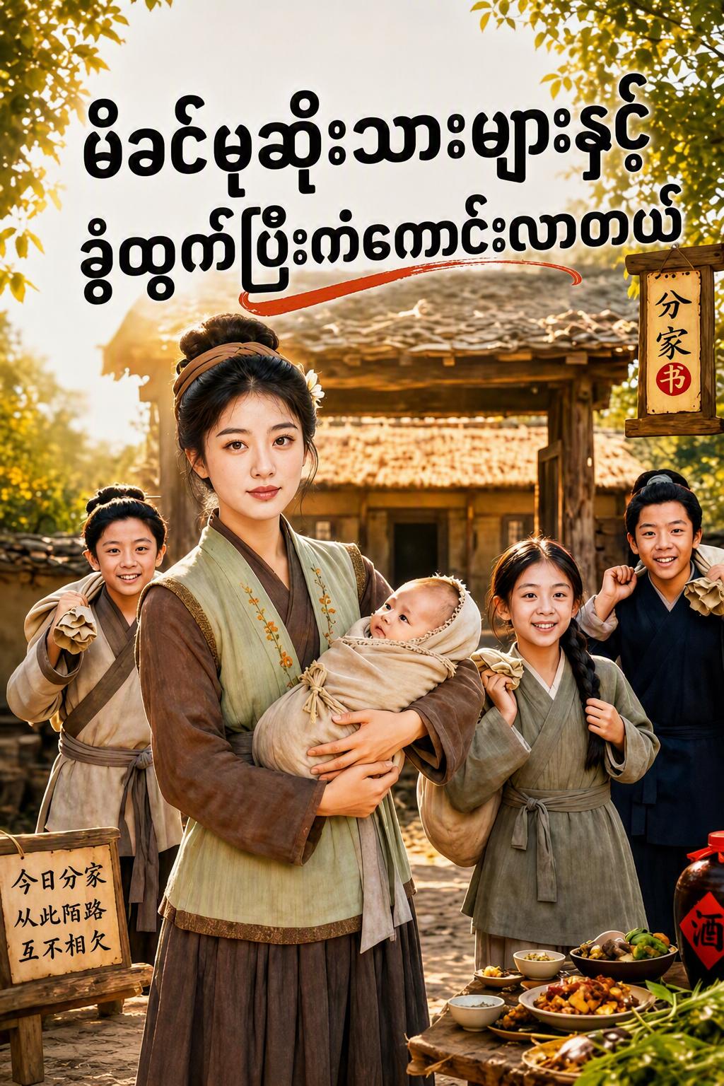 မိသားစုခွဲထွက်ပြီးနောက် မုဆိုးမမိခင်နှင့်သားက ကြိုးစားအလုပ်လုပ်ကာ ချမ်းသာလာကြသည်