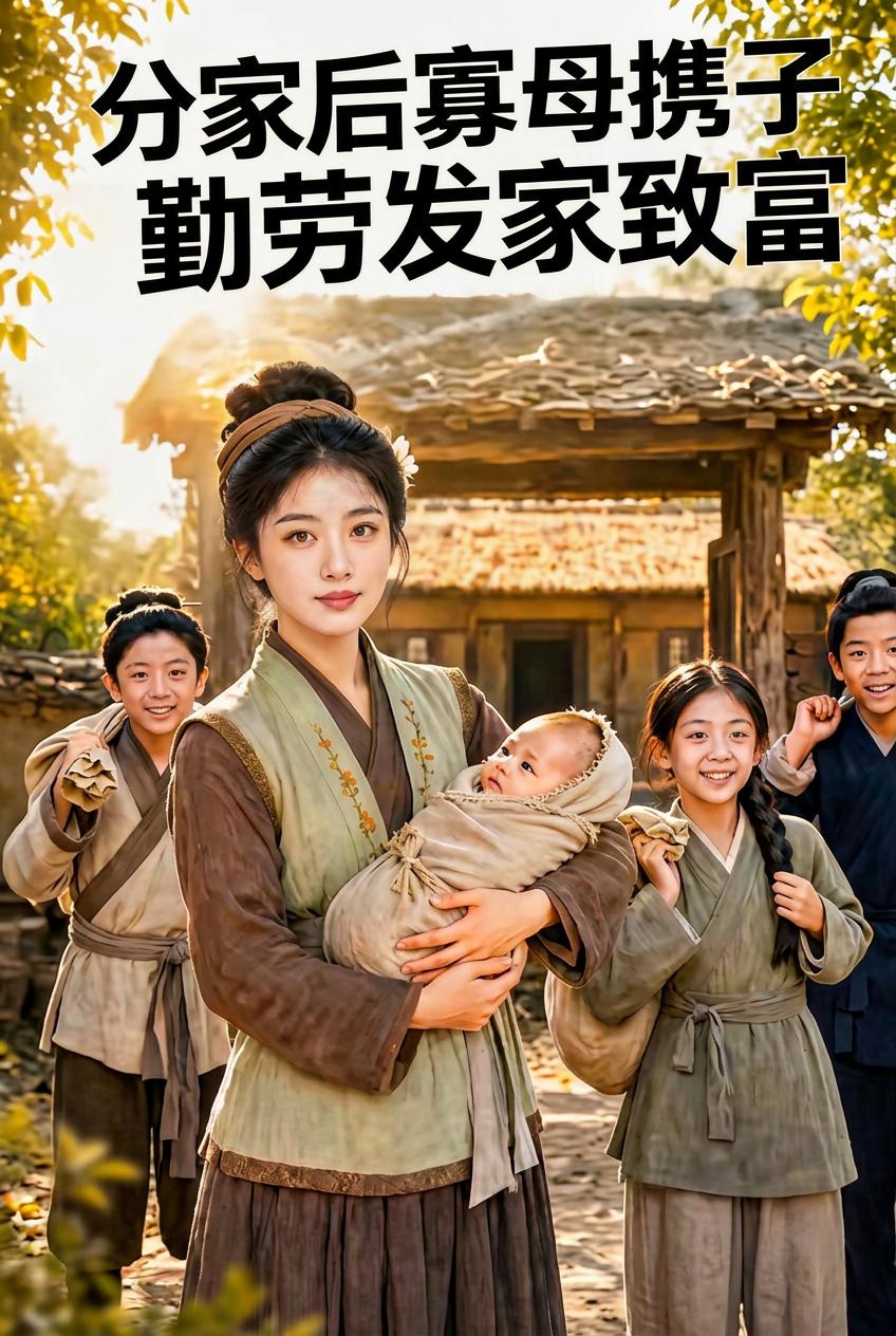 分家後寡母攜子勤勞發家致富
