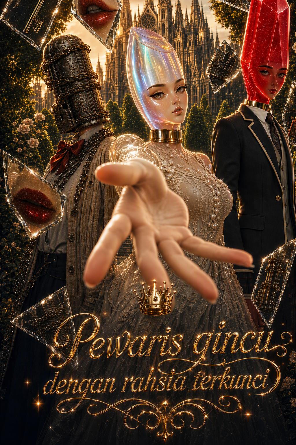 Pewaris gincu dengan rahsia terkunci