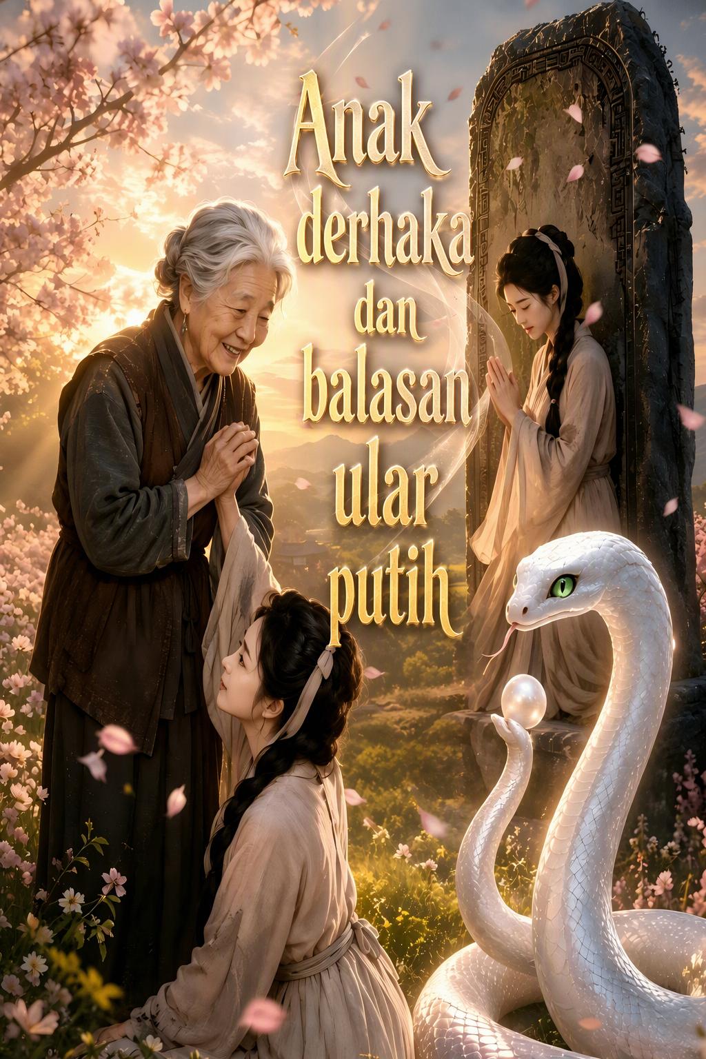 Anak derhaka dan balasan ular putih