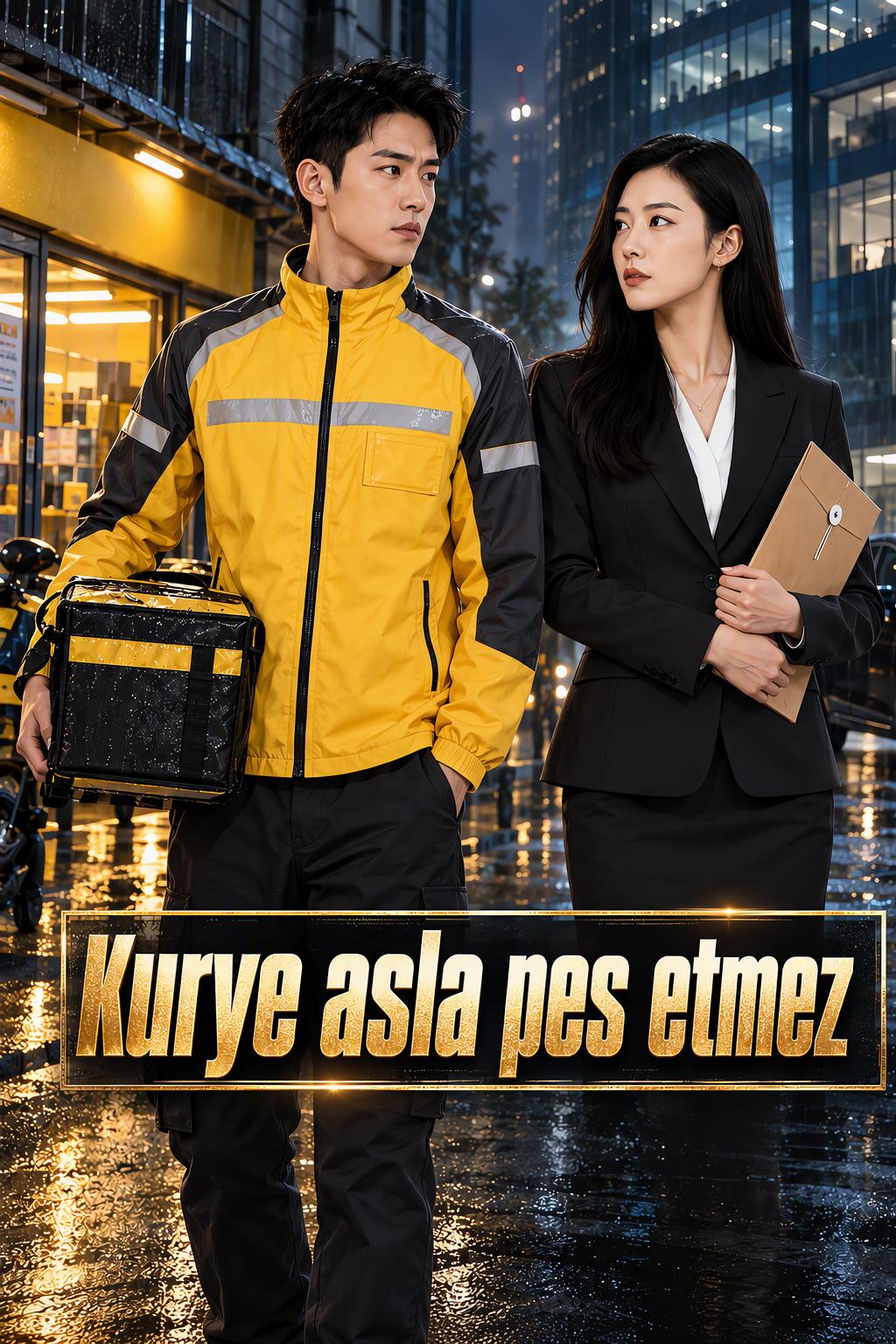 Kurye asla pes etmez