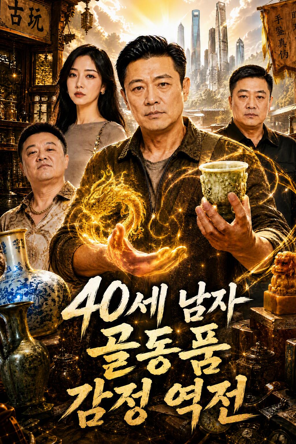 40세 남자 골동품 감정 역전