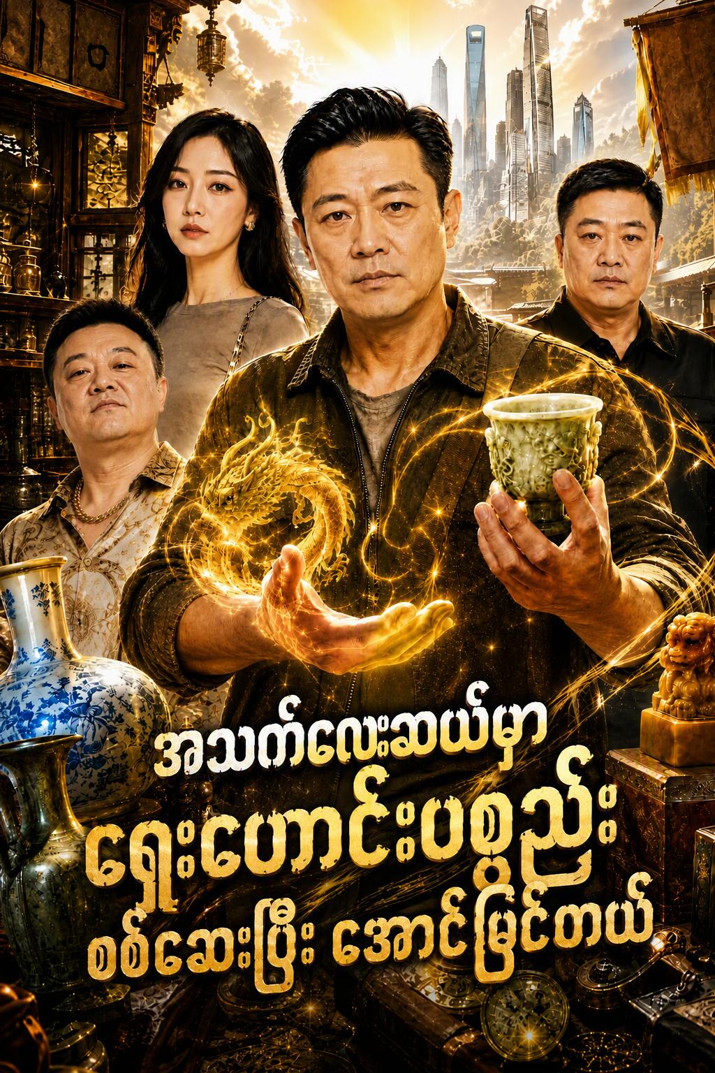 အသက်လေးဆယ်မှာ ရှေးဟောင်းပစ္စည်းစစ်ဆေးပြီး အောင်မြင်တယ်