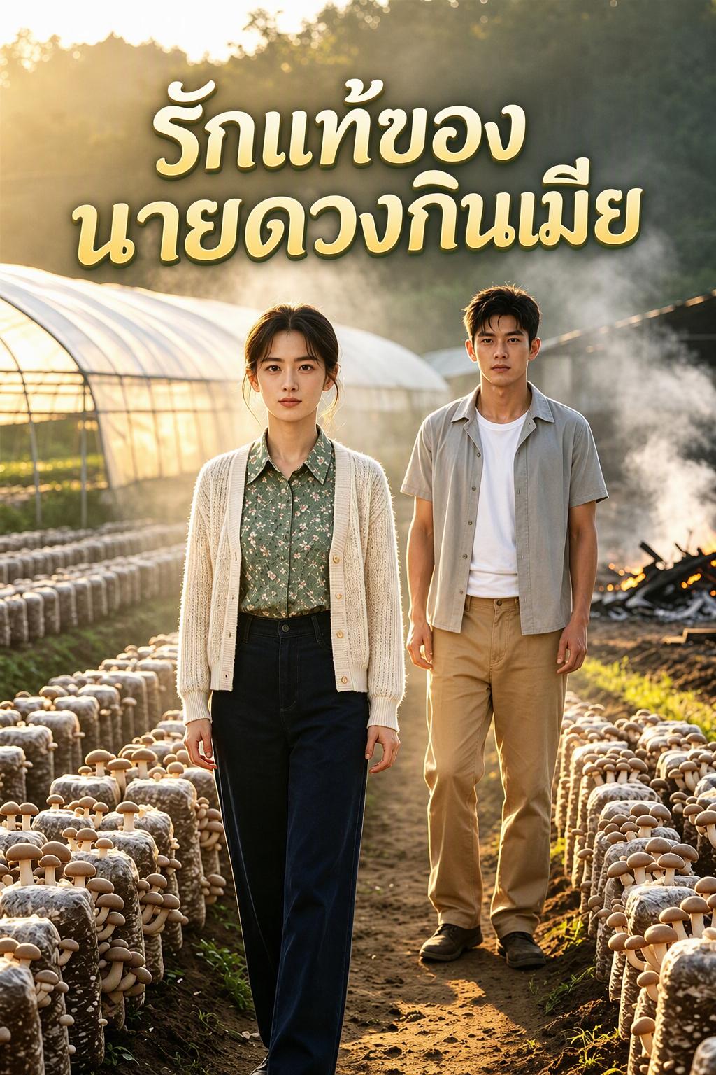 หญิงหม้ายพบคู่ดี ร่วมสร้างฟาร์มเห็ด