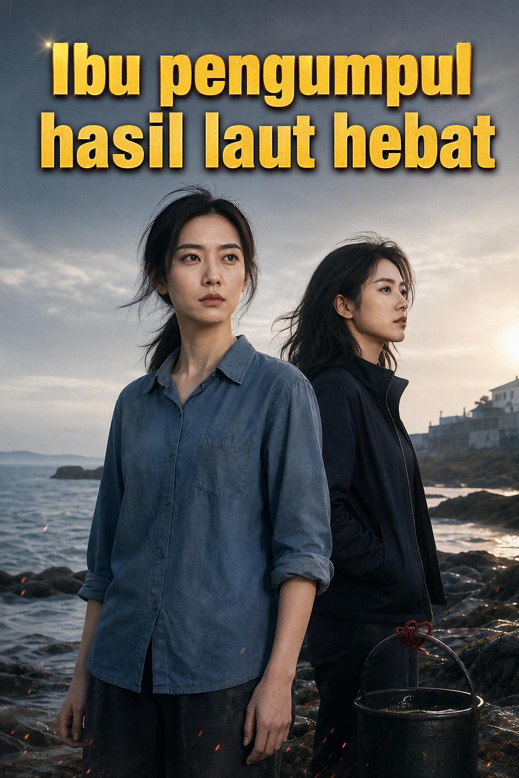 Ibu pengumpul hasil laut hebat