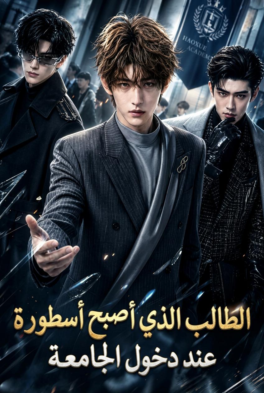 الطالب الذي أصبح أسطورة عند دخول الجامعة