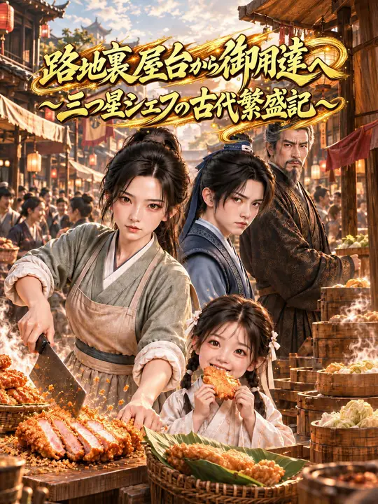 路地裏屋台から御用達へ～三つ星シェフの古代繁盛記～