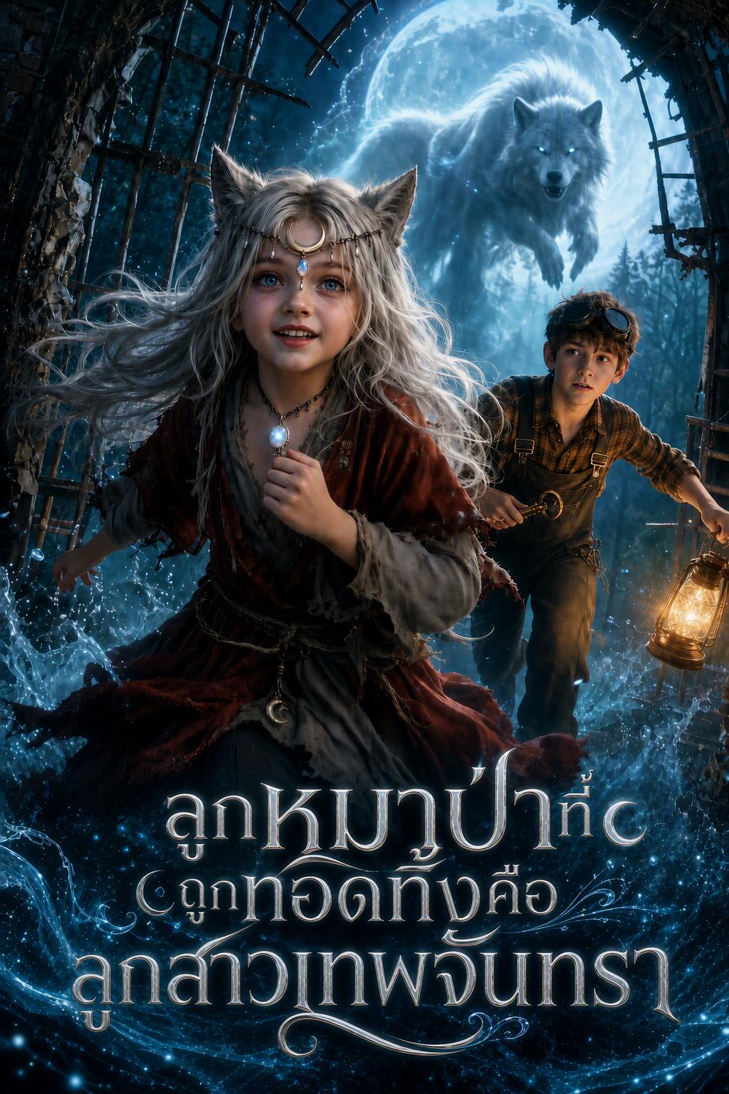 ลูกหมาป่าที่ถูกทอดทิ้งคือลูกสาวของเทพีแห่งจันทรา
