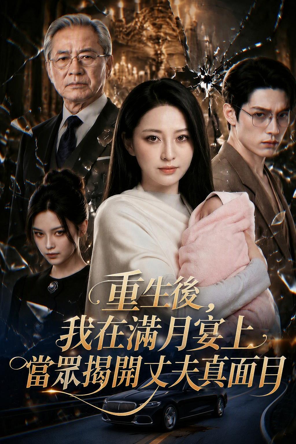 她死而复生，在月宴上揭穿丈夫的背叛