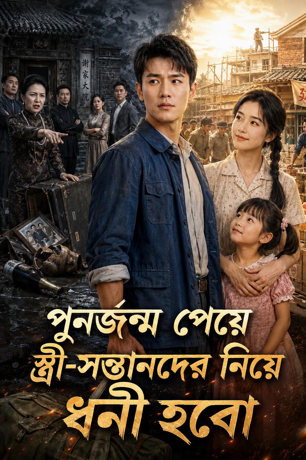 পুনর্জন্ম পেয়ে স্ত্রী-সন্তানদের নিয়ে ধনী হবো