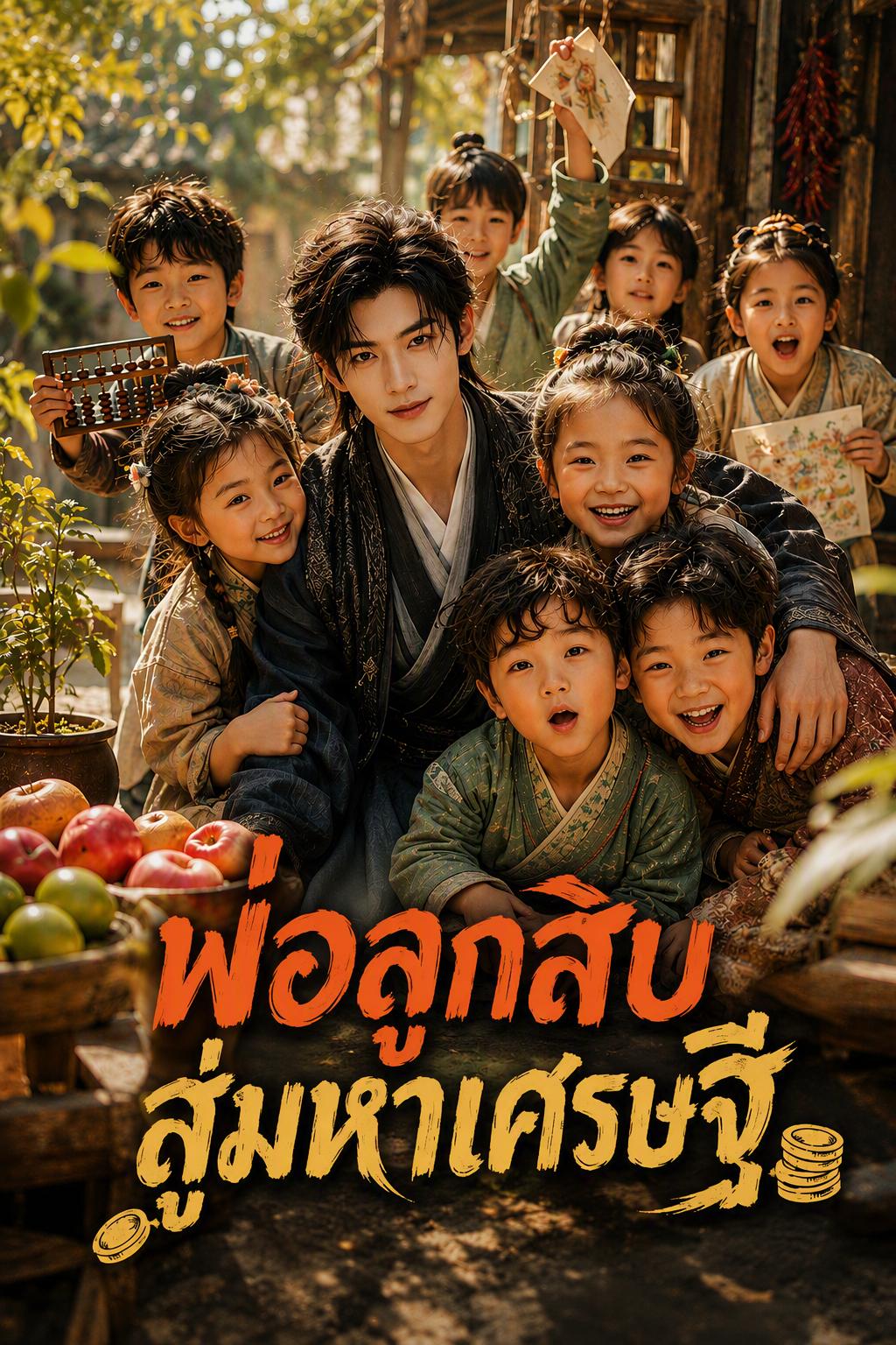 ชายทะลุมิติแยกบ้าน รวยเป็นเศรษฐีกับลูกๆ