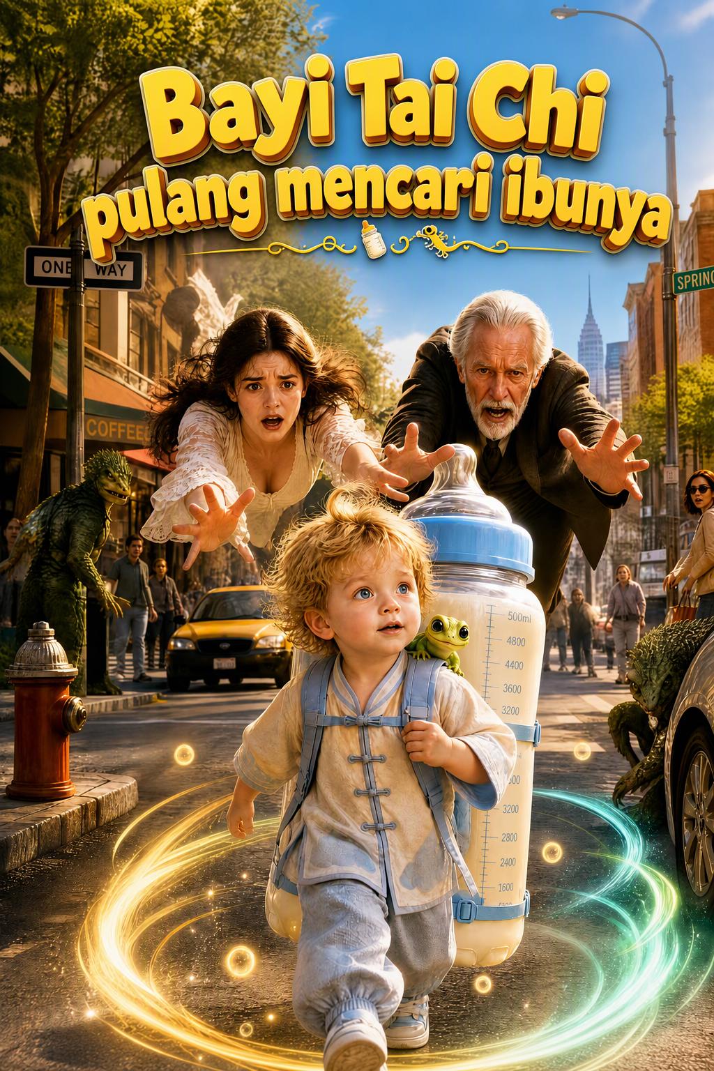 Bayi Tai Chi pulang mencari ibunya