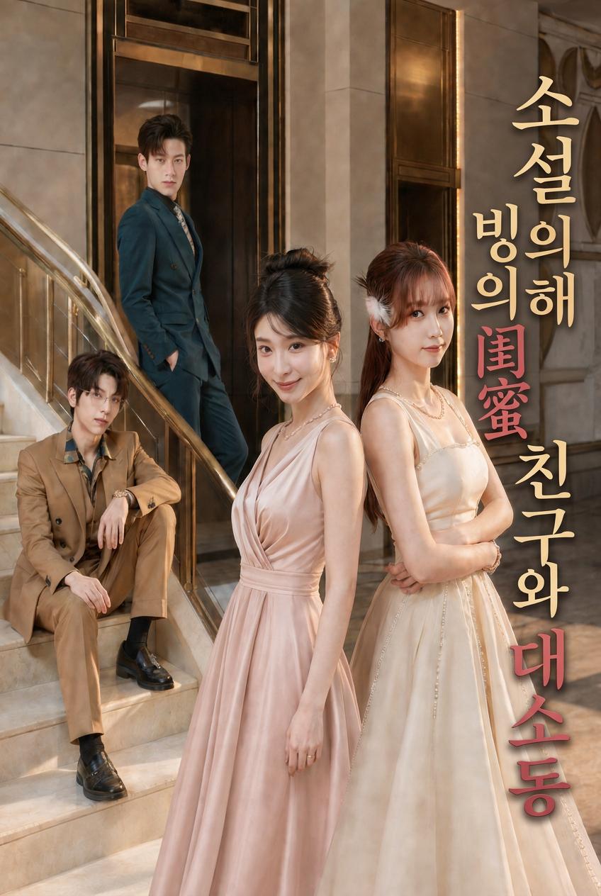 소설 빙의해 친구와 대소동