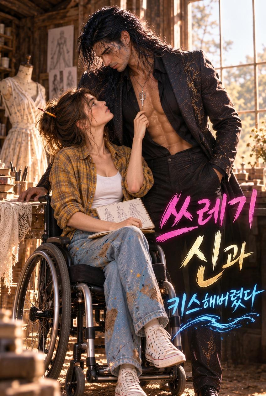 쓰레기 더미에서 고대 신을 주워왔다