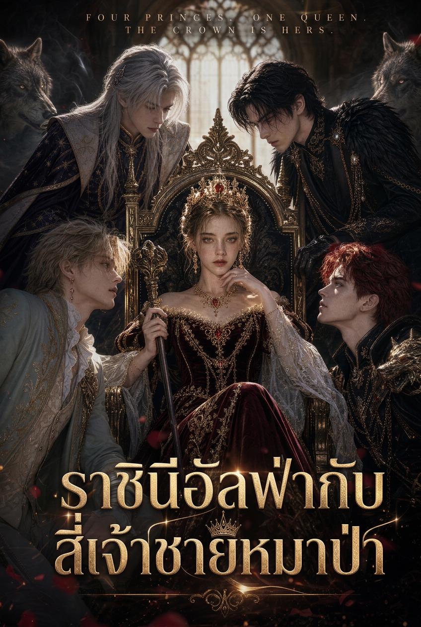 ราชินีอัลฟ่ากับสี่เจ้าชายหมาป่า