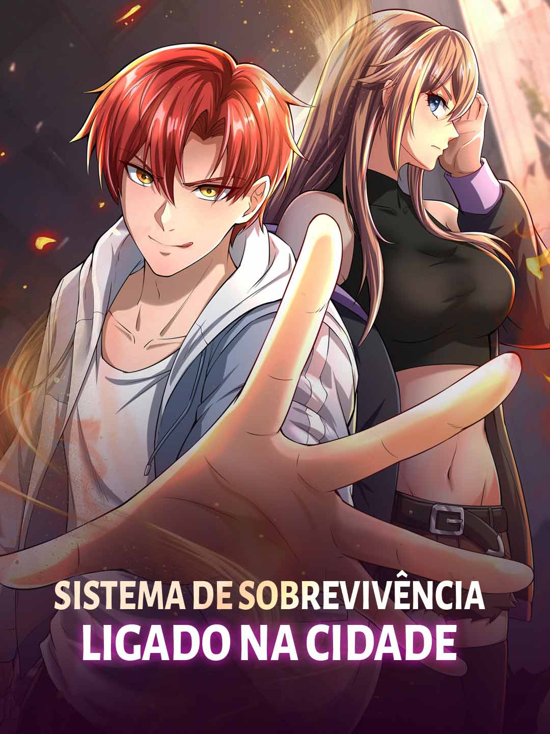 Sistema de sobrevivência ligado na cidade