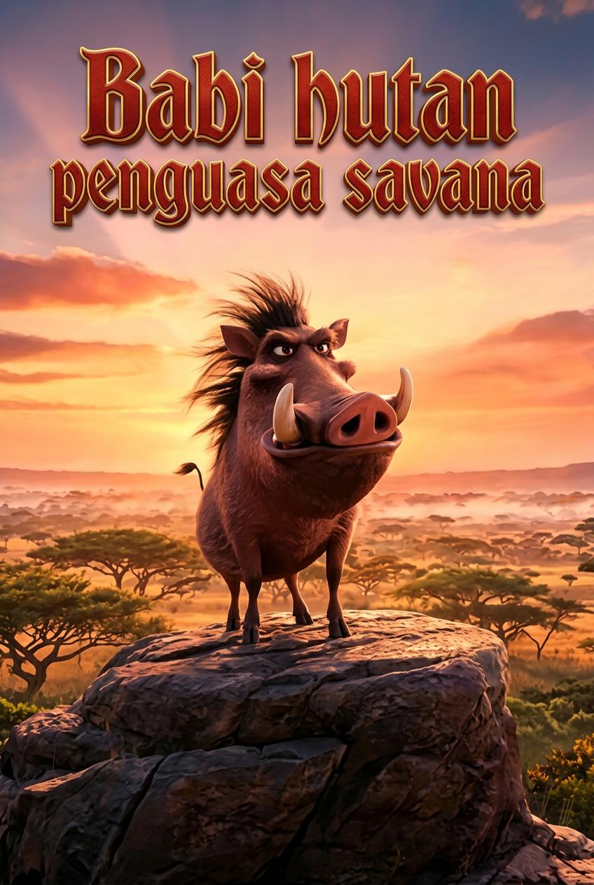 Babi hutan penguasa savana