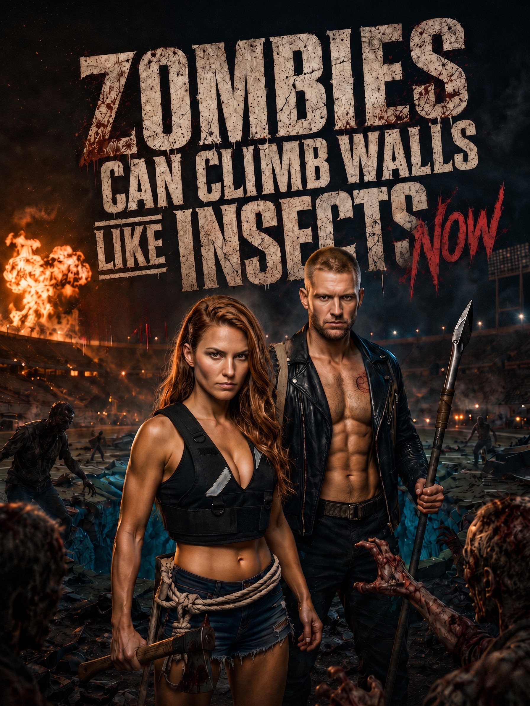 Zombies Can Climb Walls Like Insects Now