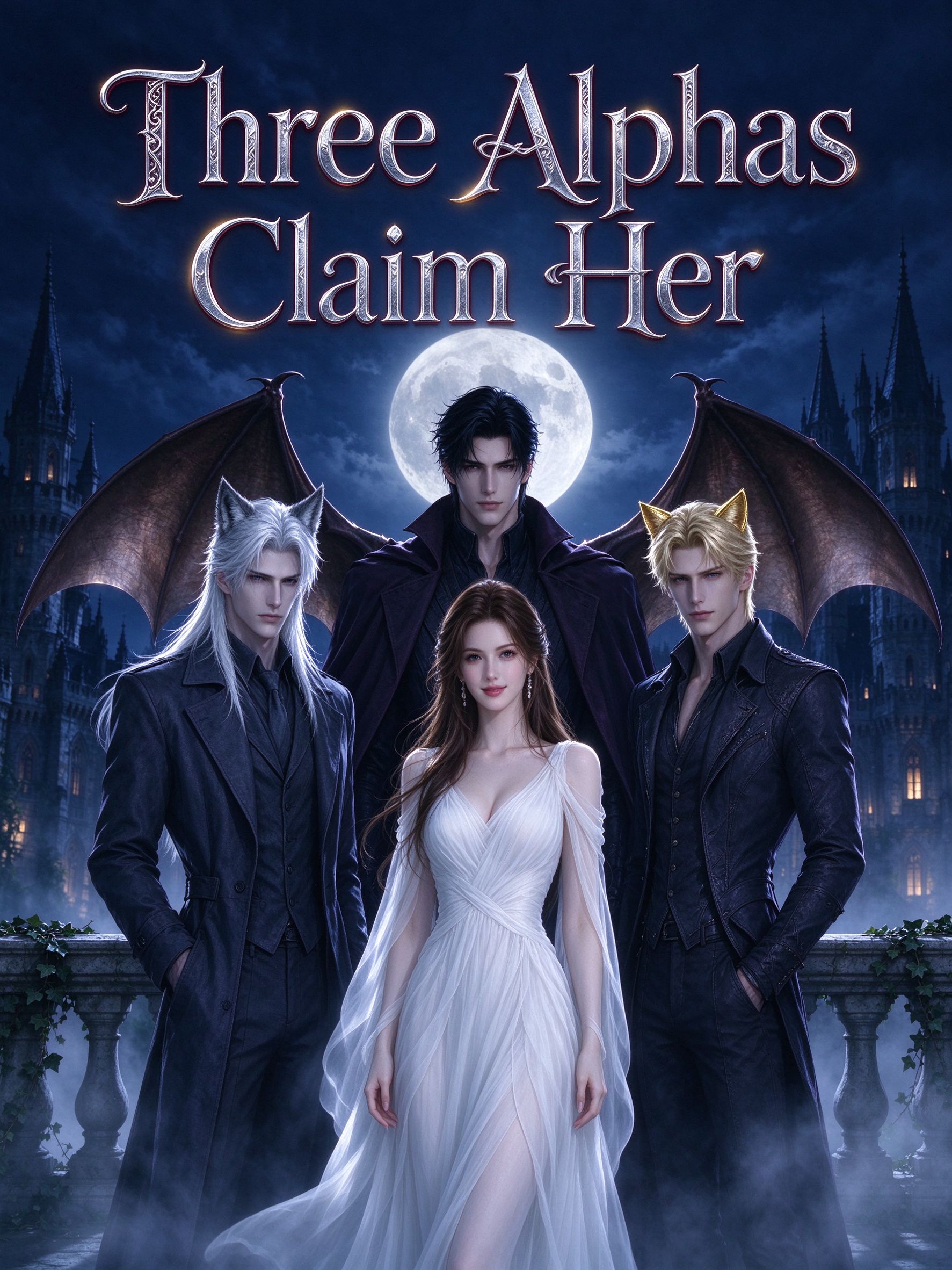 Three Alphas Claim Her