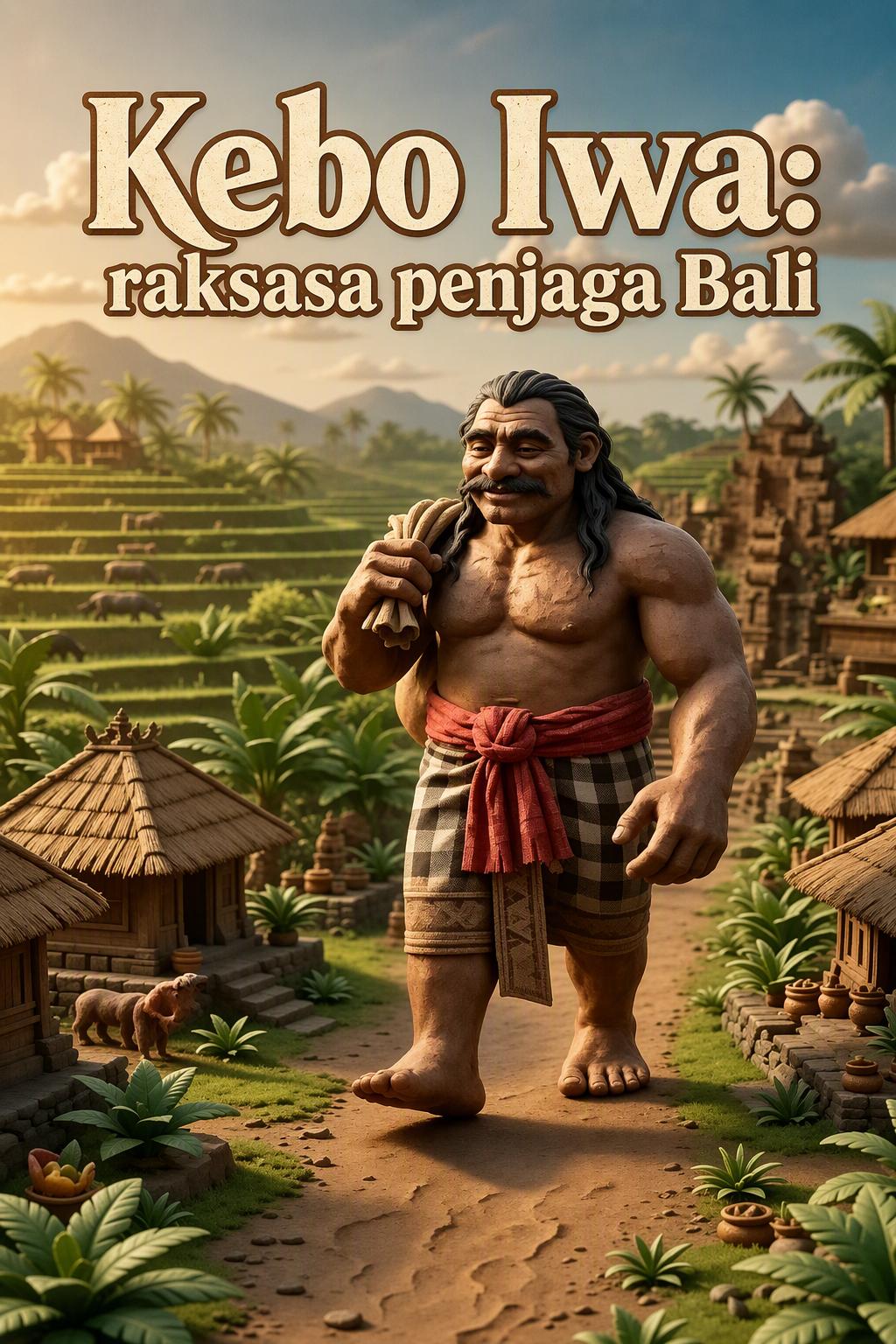 Kebo Iwa: raksasa penjaga Bali