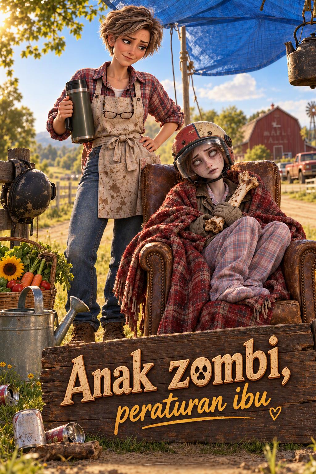 Ibu Melindungi Anak Zombi