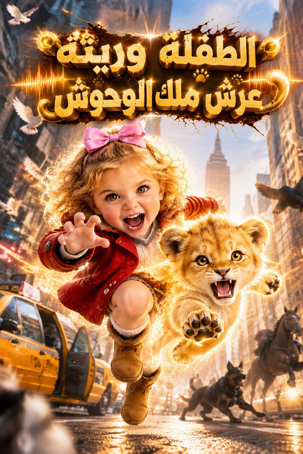 الطفلة وريثة عرش ملك الوحوش
