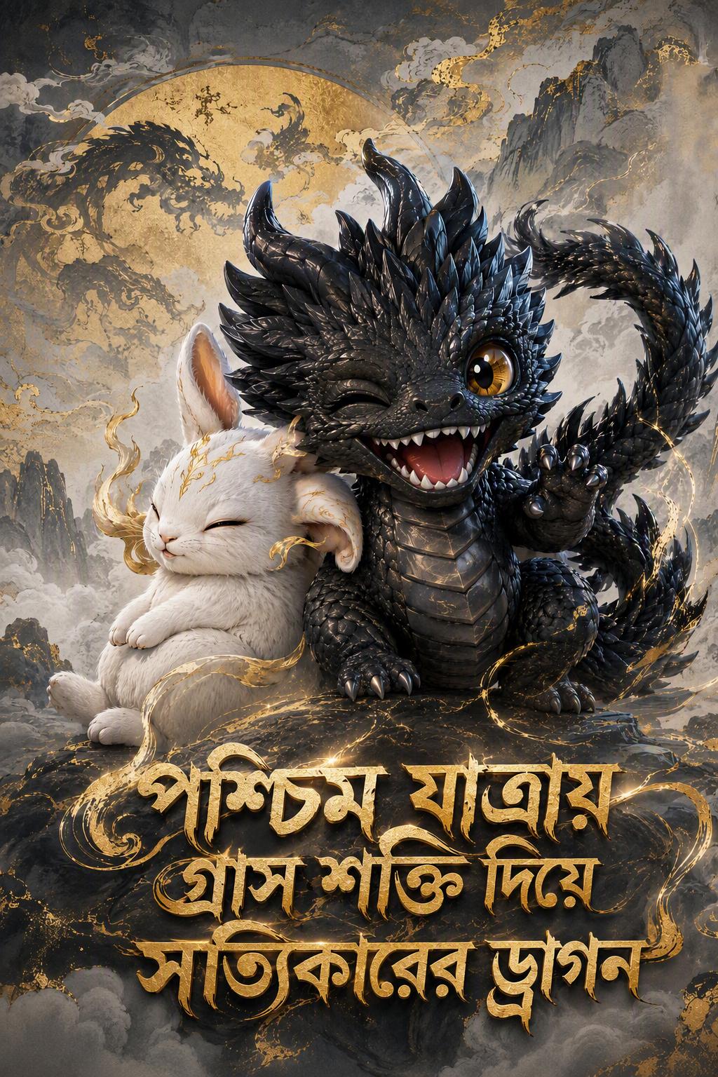 পশ্চিম যাত্রায় গ্রাস শক্তি দিয়ে সত্যিকারের ড্রাগন