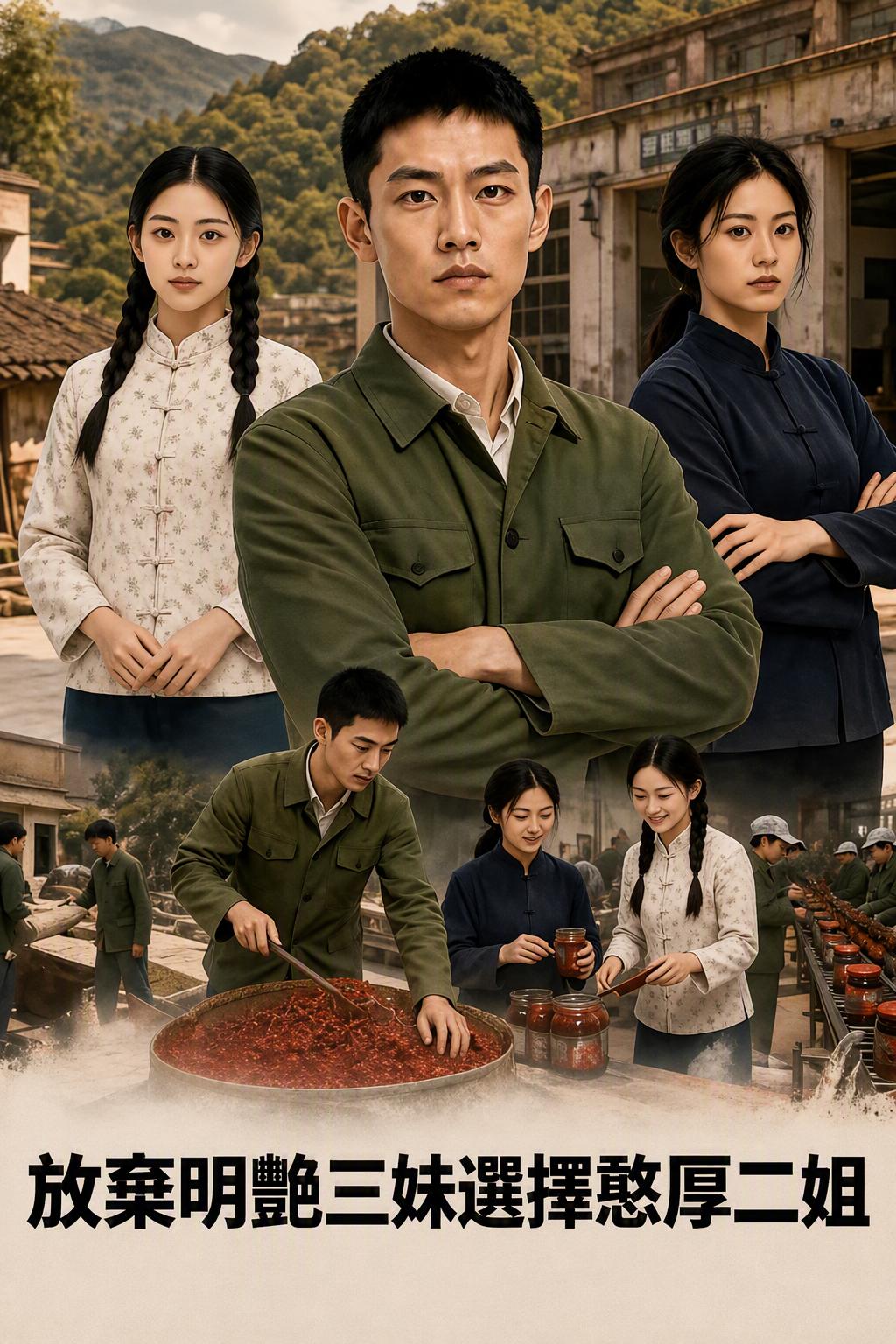 放棄明豔三妹選擇憨厚二姐