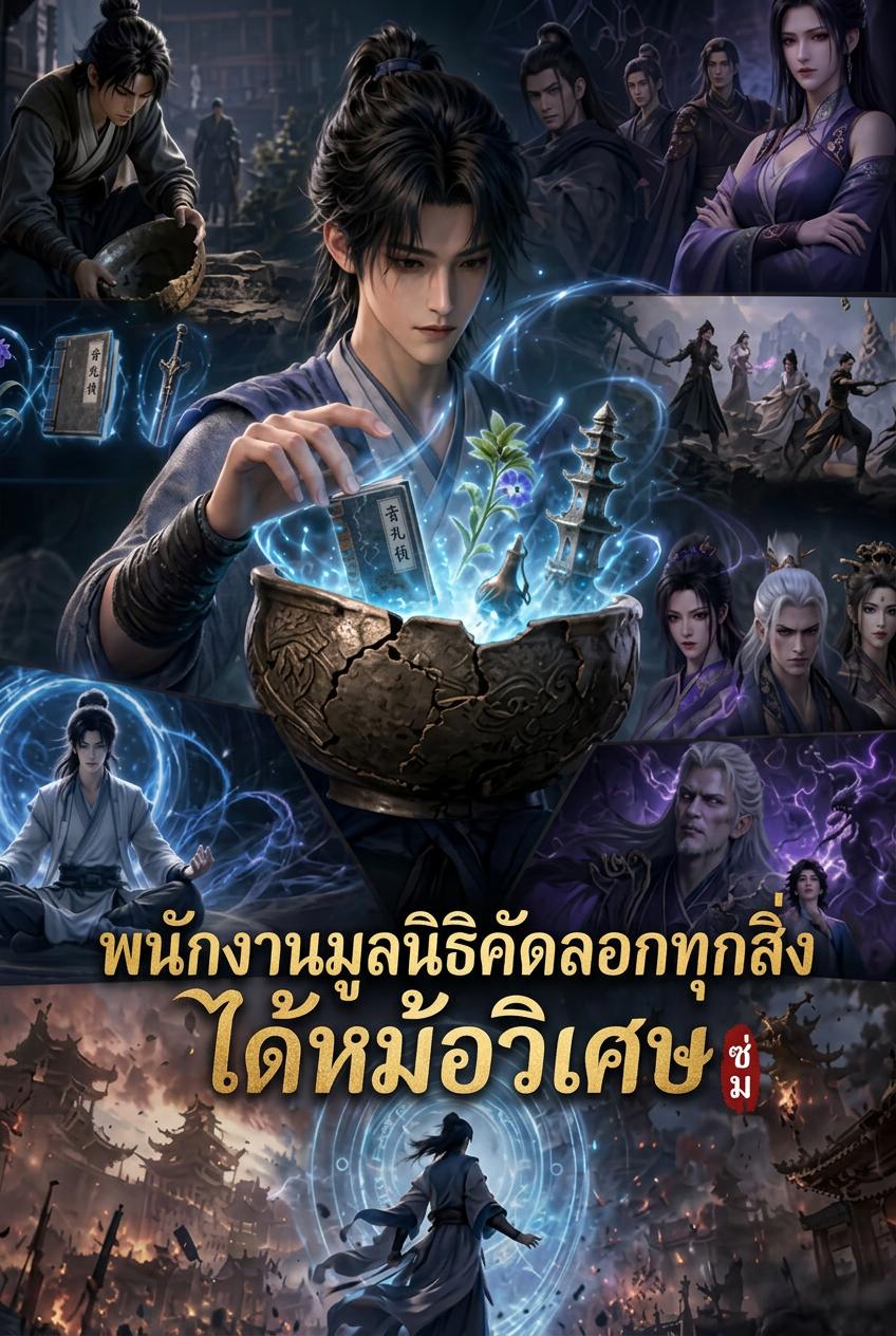 พนักงานมูลนิธิได้หม้อวิเศษคัดลอกทุกสิ่ง