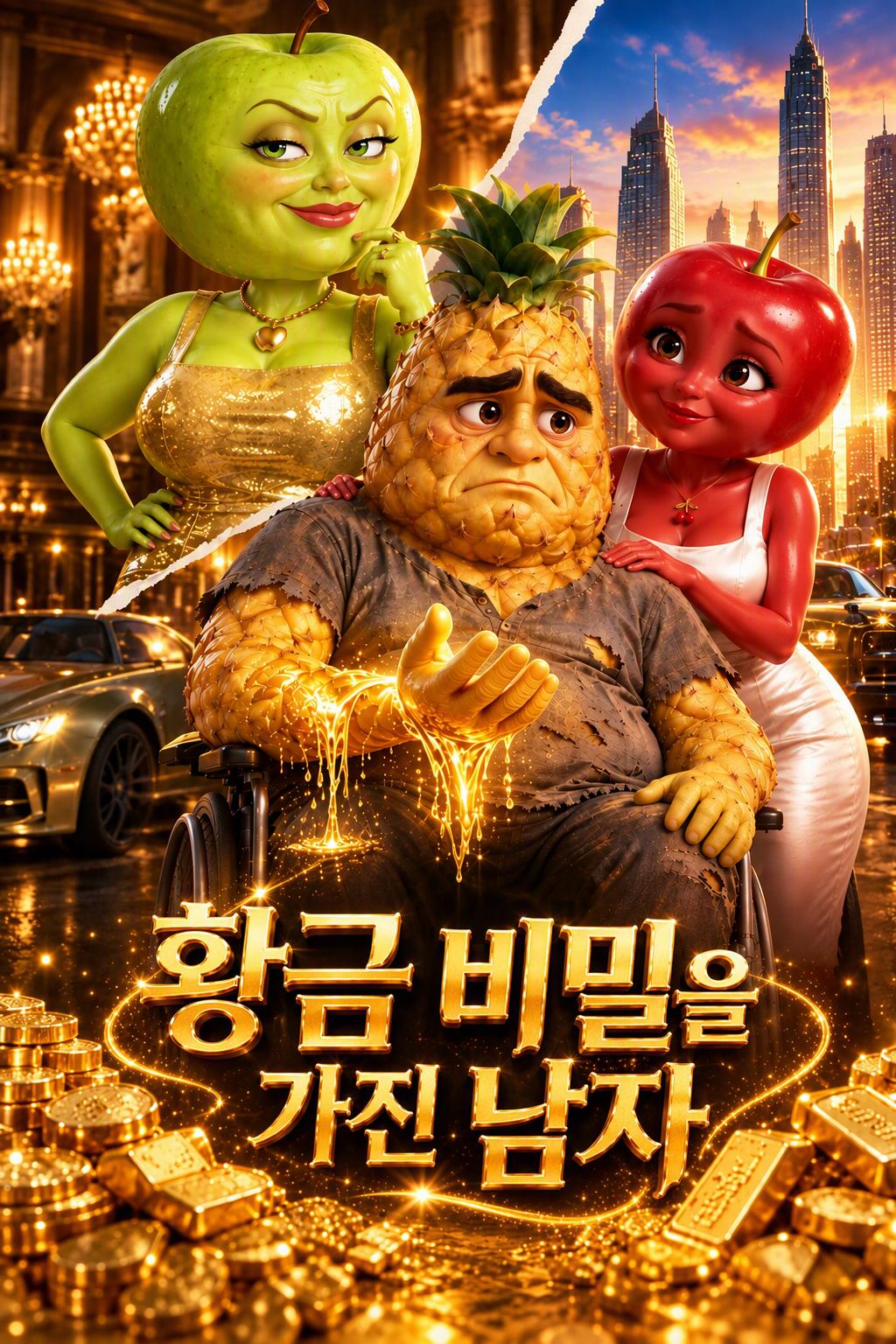 황금 비밀을 가진 남자