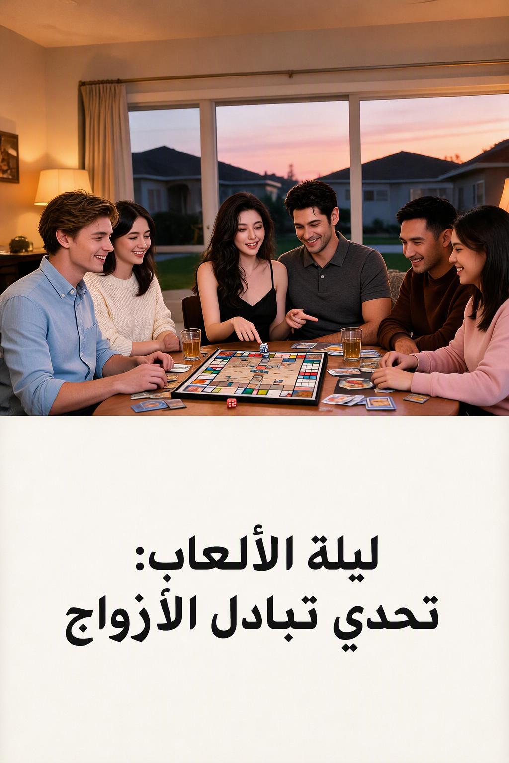 ليلة الألعاب: تحدي تبادل الأزواج