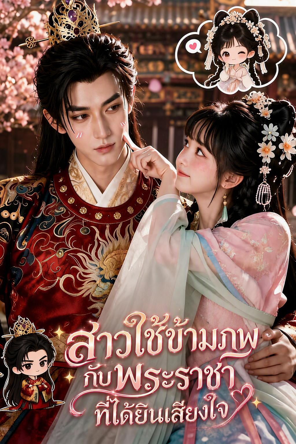 สาวใช้ข้ามภพกับพระราชาที่ได้ยินเสียงใจ