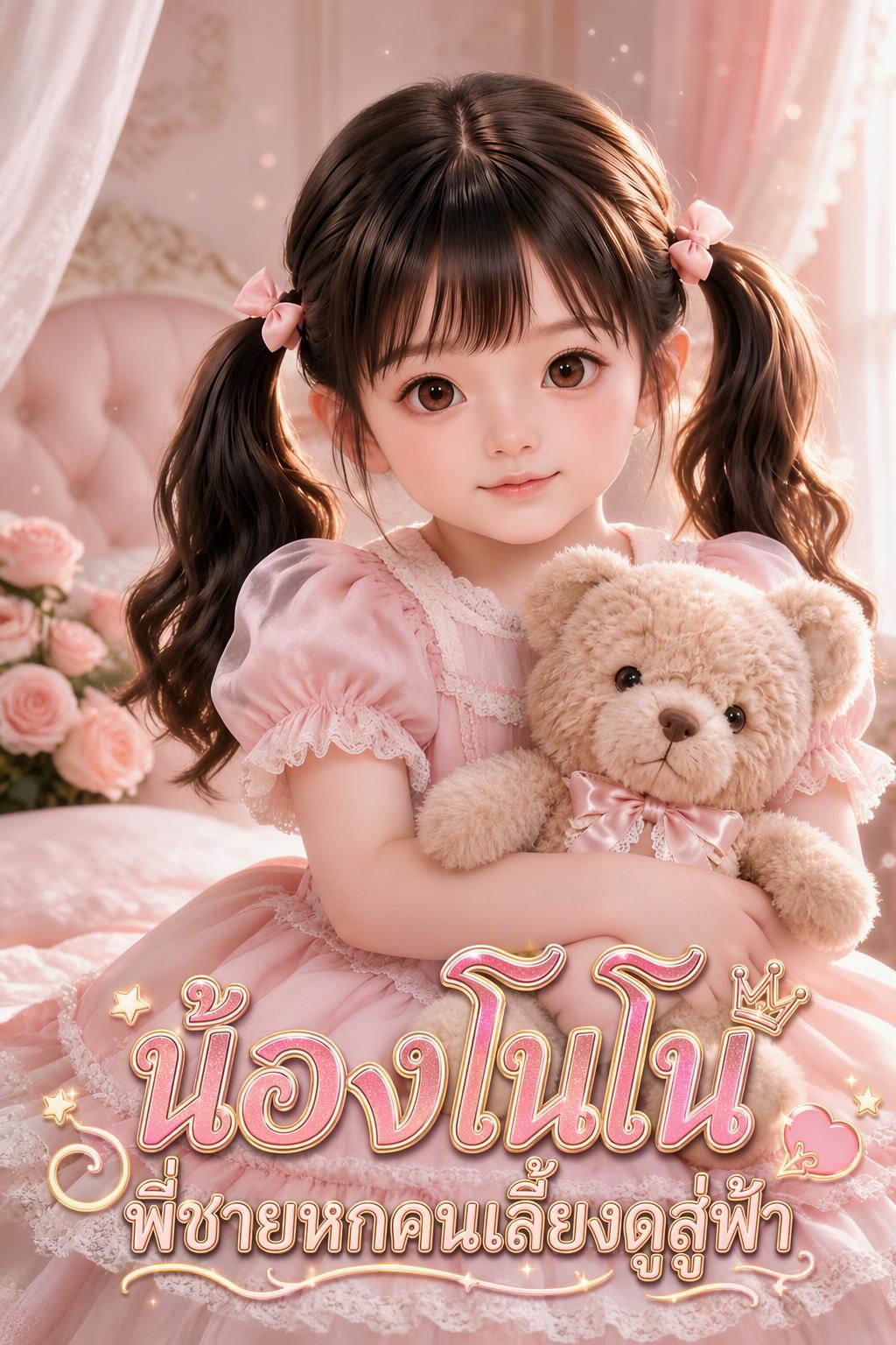 น้องโนโน พี่ชายหกคนเลี้ยงดูสู่ฟ้า