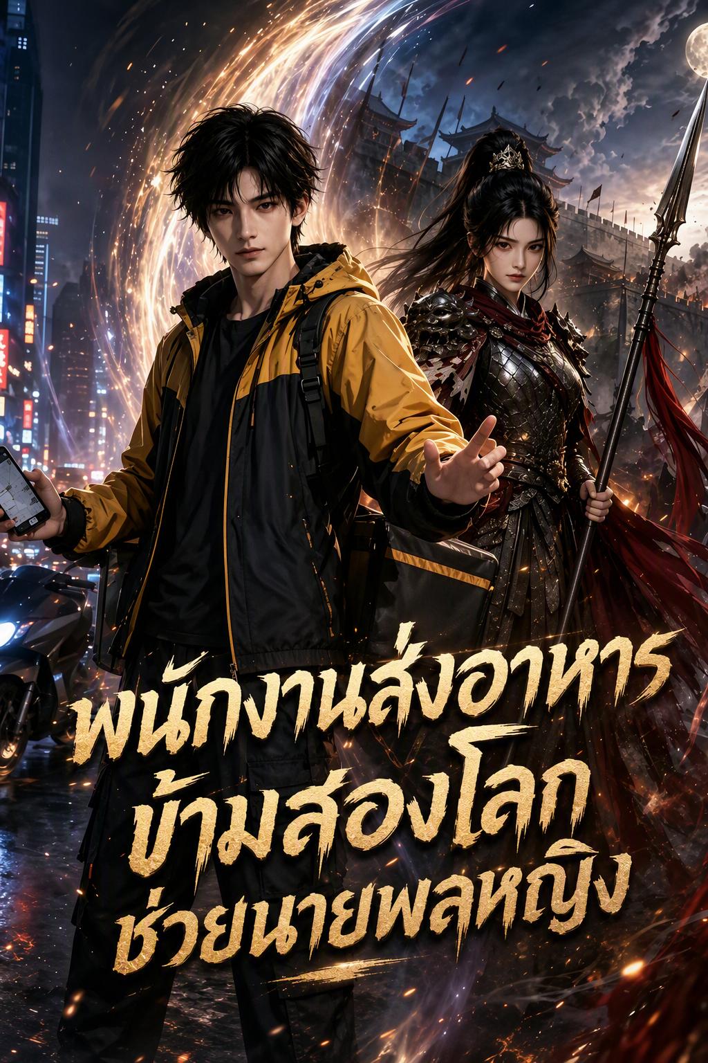 พนักงานส่งอาหารข้ามสองโลกช่วยนายพลหญิง