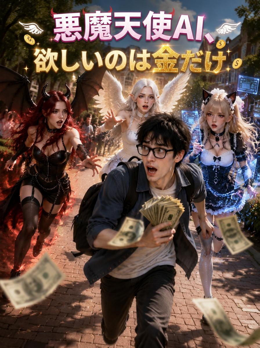 俺の3人の超自然美女は金しか欲しがらない