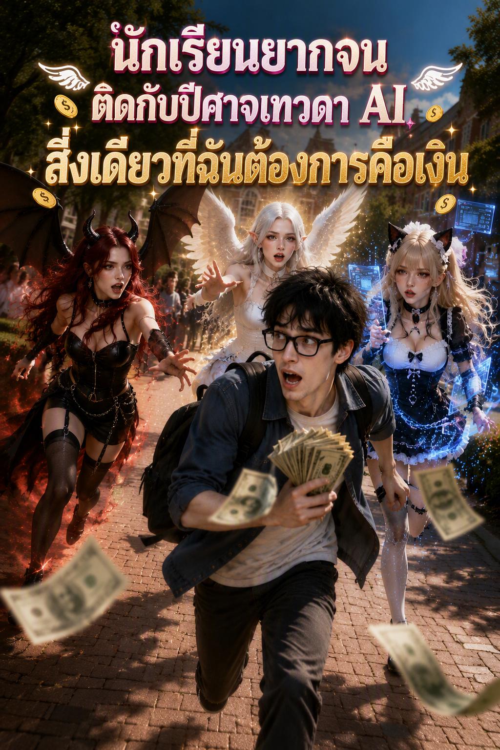 สาวเหนือธรรมชาติสามคนของผมต้องการแค่เงิน