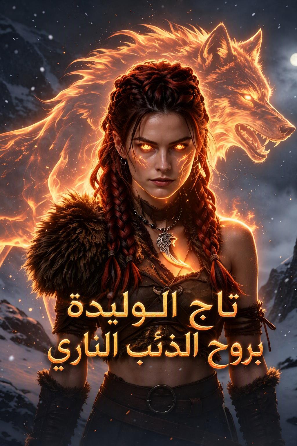 تاج الوليدة بروح الذئب الناري