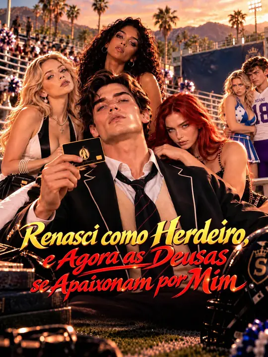 Renascí como Herdeiro, e Agora as Deusas se Apaixonam por Mim